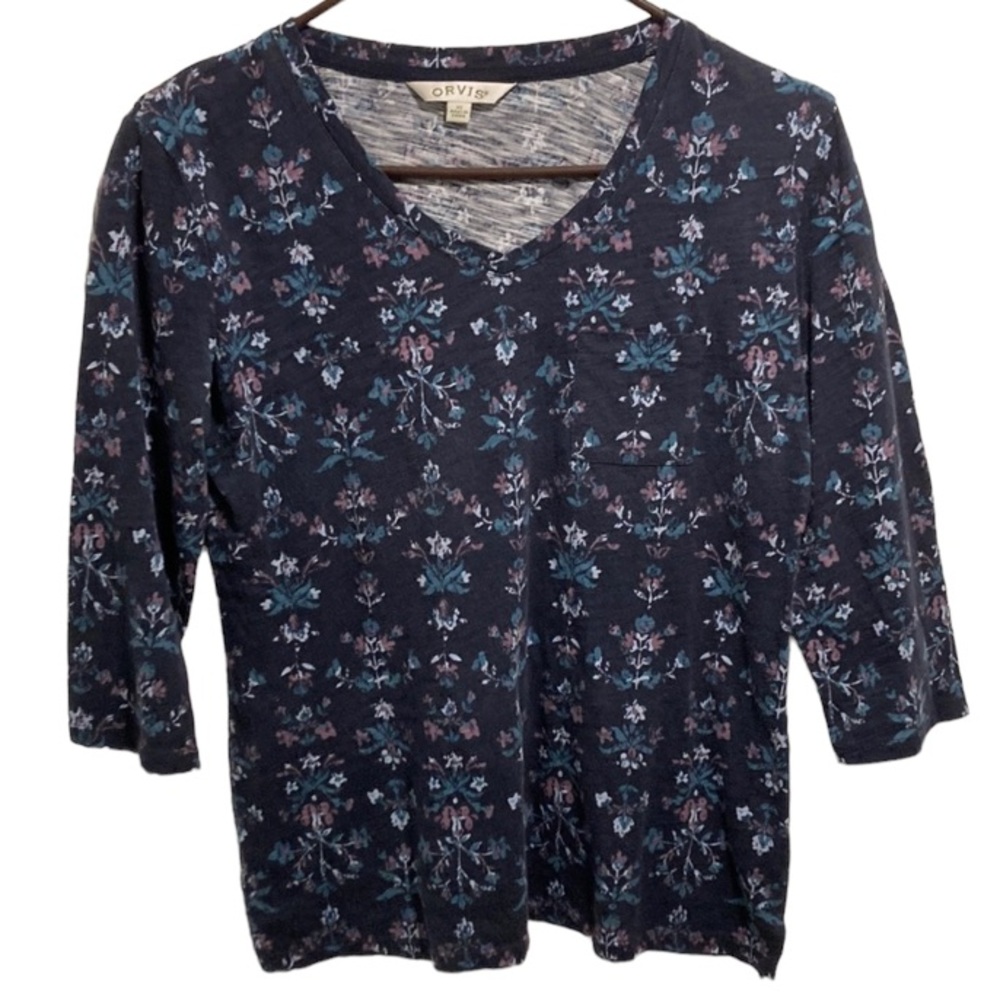 Orvis Floral Long Sleeve Tee